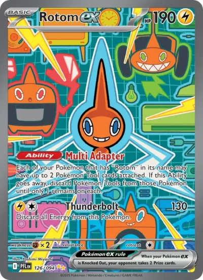 Rotom ex (Phantasmal Flames 126)