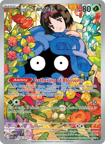 Erika's Tangela (Ascended Heroes 218)