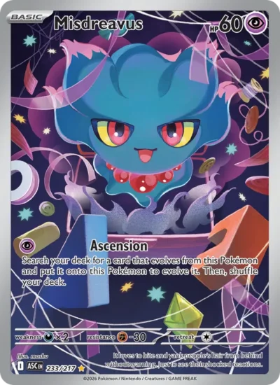 Misdreavus (Ascended Heroes 233)