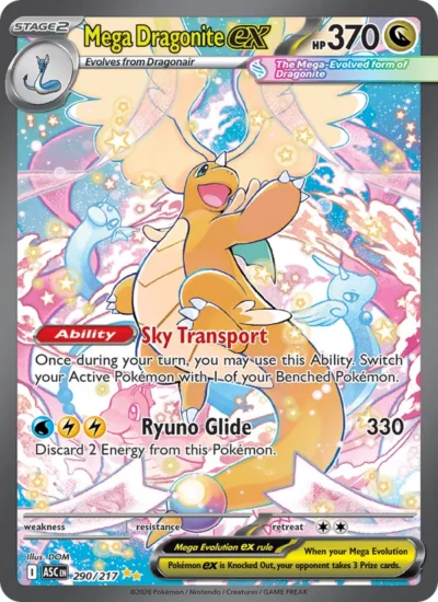Mega Dragonite ex (Ascended Heroes 290)