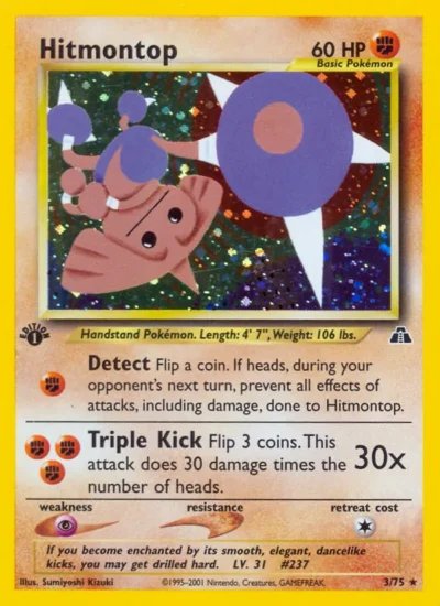 Hitmontop (Neo Discovery 3)