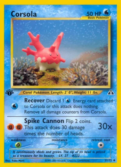 Corsola (Neo Discovery 37)