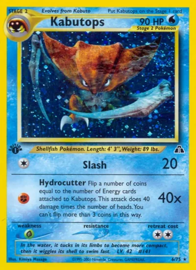 Kabutops (Neo Discovery 6)