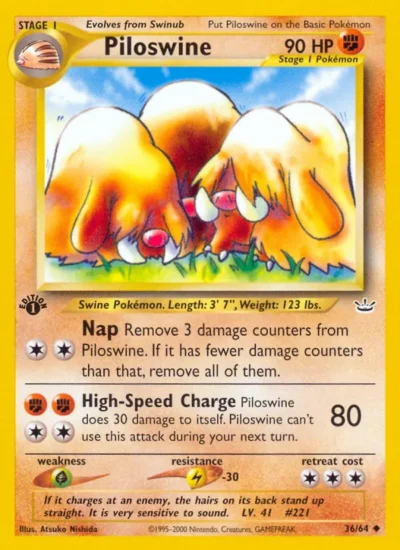Piloswine (Neo Revelation 36)