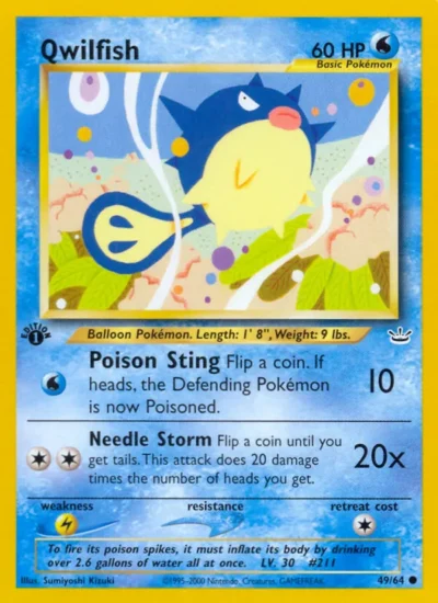 Qwilfish (Neo Revelation 49)
