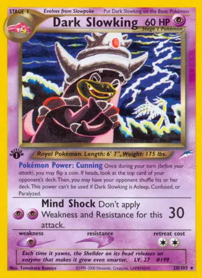 Dark Slowking (Neo Destiny 20)