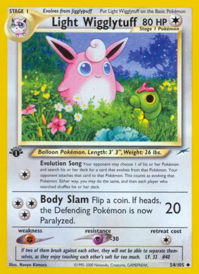 Light Wigglytuff (Neo Destiny 54)
