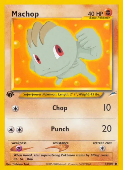 Machop (Neo Destiny 73)
