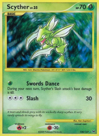 Scyther (Platinum 130)