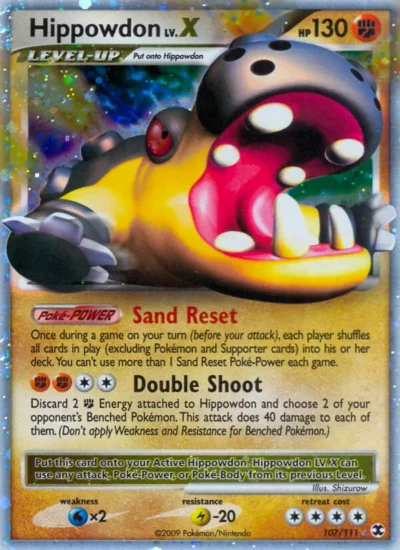 Hippowdon LV.X (Rising Rivals 107)