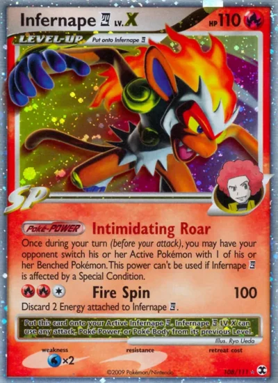 Infernape E4 LV.X (Rising Rivals 108)