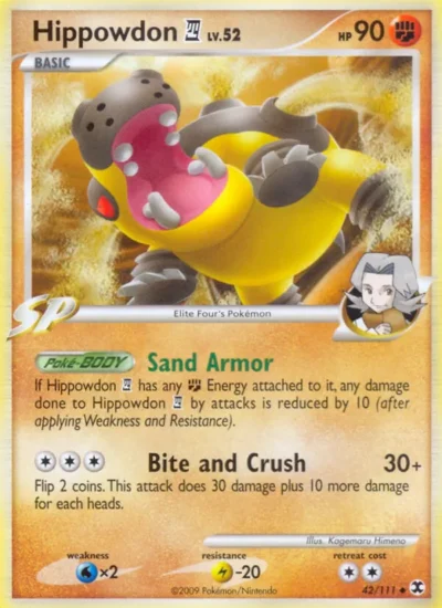 Hippowdon E4 (Rising Rivals 42)