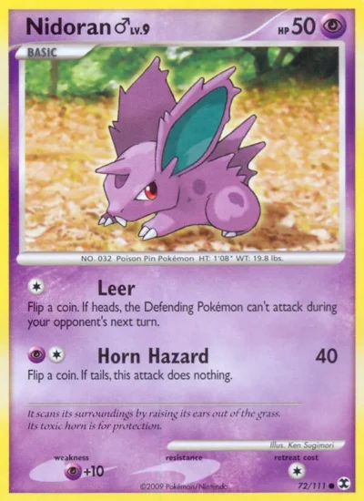 Nidoran ♂ (Rising Rivals 72)