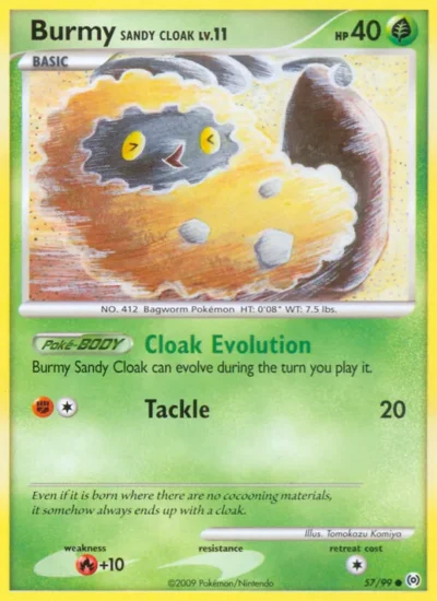Burmy Sandy Cloak (Arceus 57)