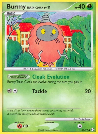 Burmy Trash Cloak (Arceus 58)
