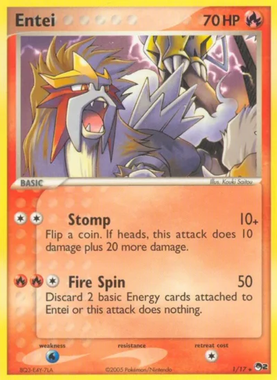 Entei (POP Series 2 1)
