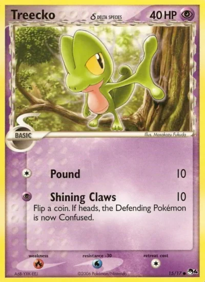 Treecko δ (POP Series 4 15)