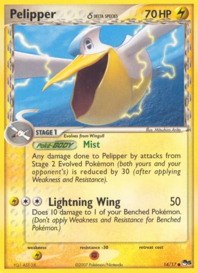 Pelipper δ (POP Series 5 14)