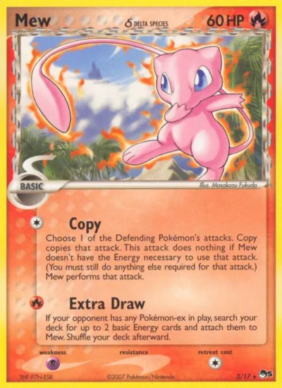 Mew δ (POP Series 5 3)