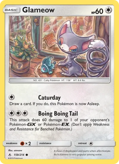 Glameow (Unbroken Bonds 159)
