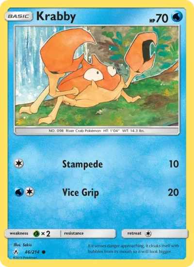 Krabby (Unbroken Bonds 46)