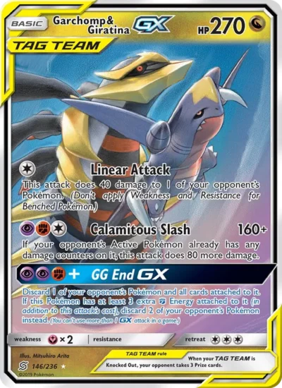 Garchomp & Giratina GX (Unified Minds 146)