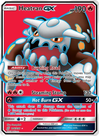 Heatran GX (Unified Minds 216)