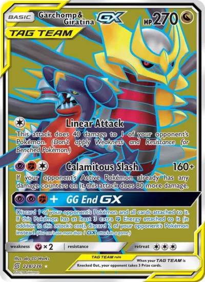 Garchomp & Giratina GX (Unified Minds 228)