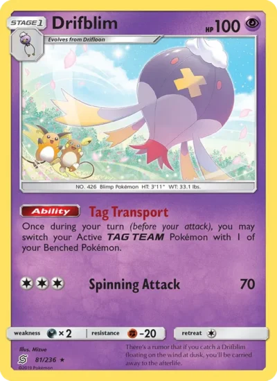 Drifblim (Unified Minds 81)