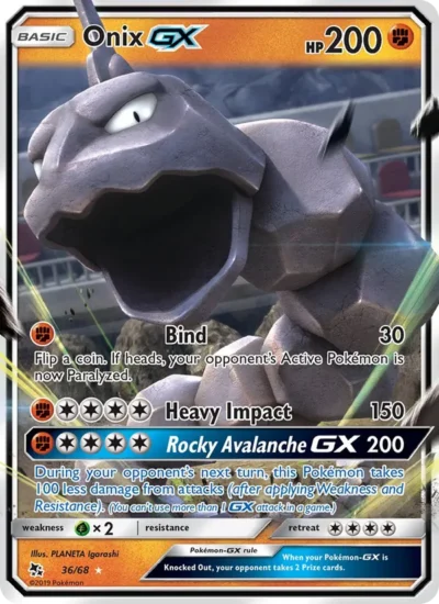 Onix GX (Hidden Fates 36)