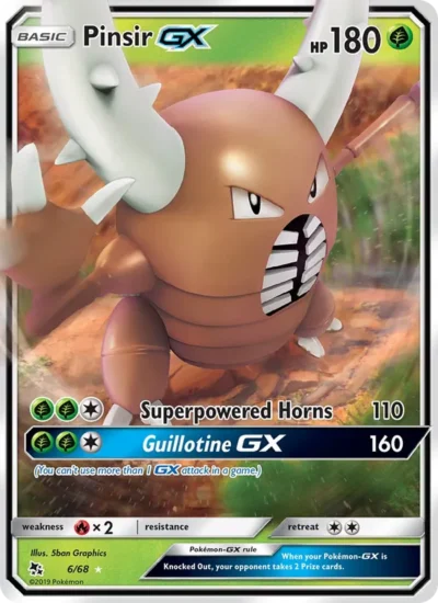 Pinsir GX (Hidden Fates 6)