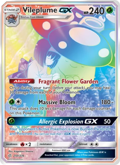 Vileplume GX (Cosmic Eclipse 250)
