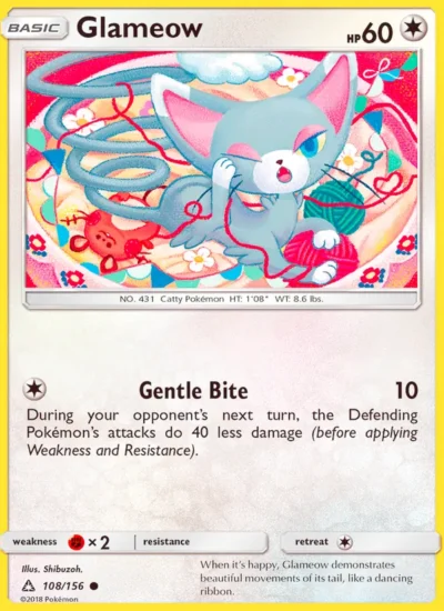 Glameow (Ultra Prism 108)