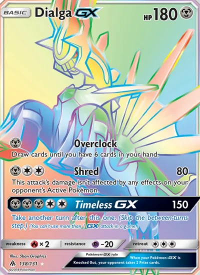Dialga GX (Forbidden Light 138)