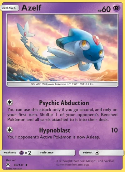 Azelf (Forbidden Light 43)