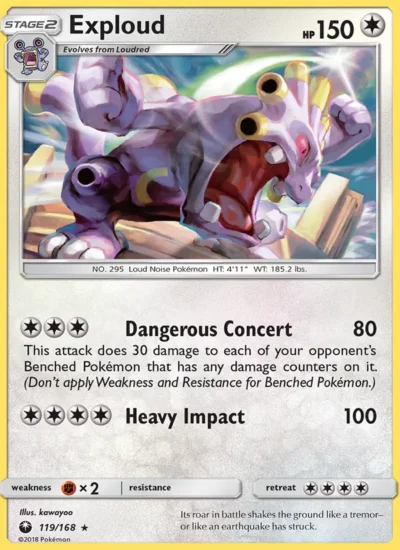 Exploud (Celestial Storm 119)