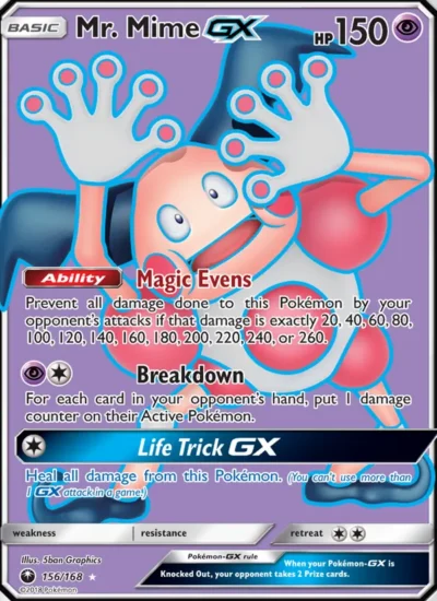 Mr. Mime GX (Celestial Storm 156)