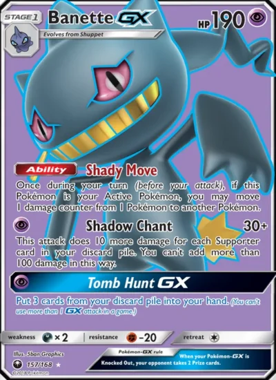 Banette GX (Celestial Storm 157)