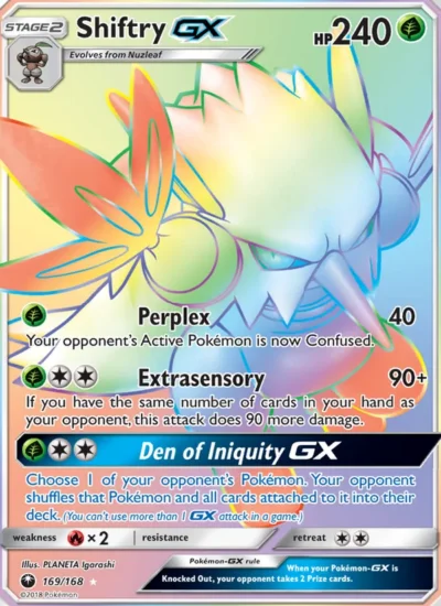 Shiftry GX (Celestial Storm 169)