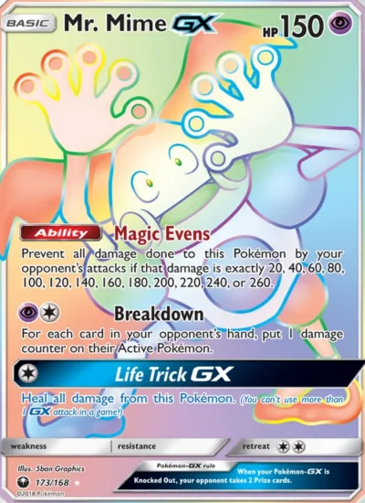 Mr. Mime GX (Celestial Storm 173)