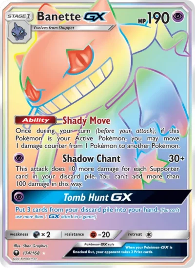 Banette GX (Celestial Storm 174)