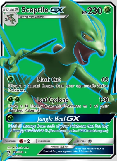 Sceptile GX (Lost Thunder 196)