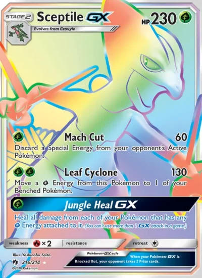 Sceptile GX (Lost Thunder 216)
