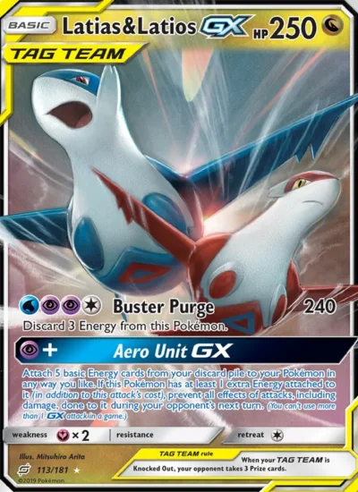 Latias & Latios GX (Team Up 113)