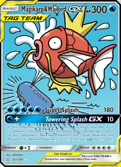 Magikarp & Wailord GX (Team Up 161)