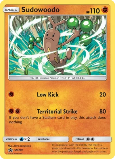 Sudowoodo (SM Black Star Promos SM207)