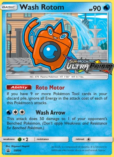 Wash Rotom (SM Black Star Promos SM94)