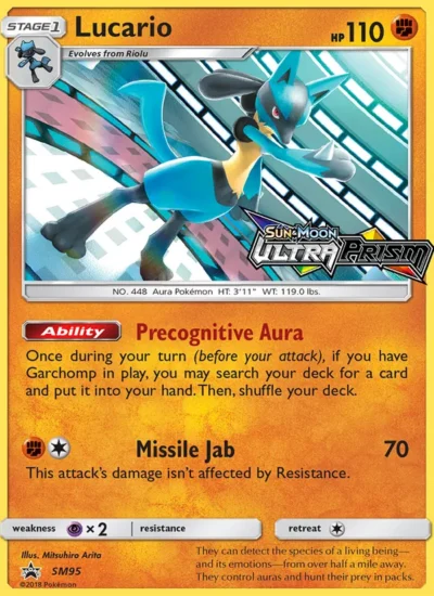 Lucario (SM Black Star Promos SM95)