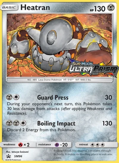 Heatran (SM Black Star Promos SM96)