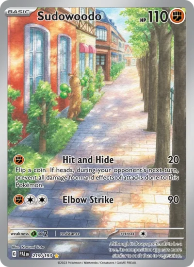 Sudowoodo (Paldea Evolved 219)